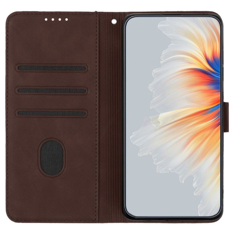 Etui Folio Do Xiaomi 14 Pro Uśmiech Na Smyczy