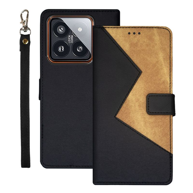 Etui Folio Xiaomi 14 Pro Dwukolorowy Idewei