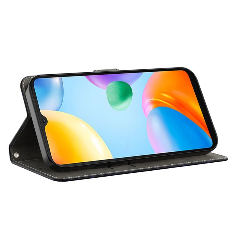 Etui Folio Xiaomi 14 Pro Srebrny Kwiat