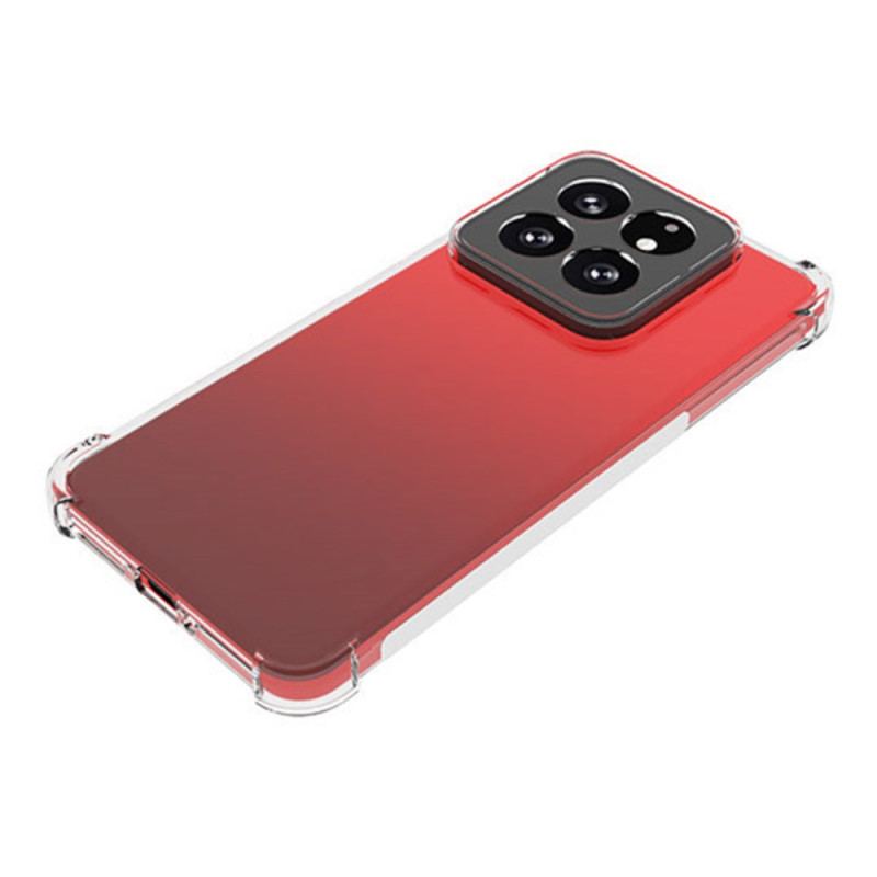 Etui Xiaomi 14 Pro Antypoślizgowy Przezroczysty