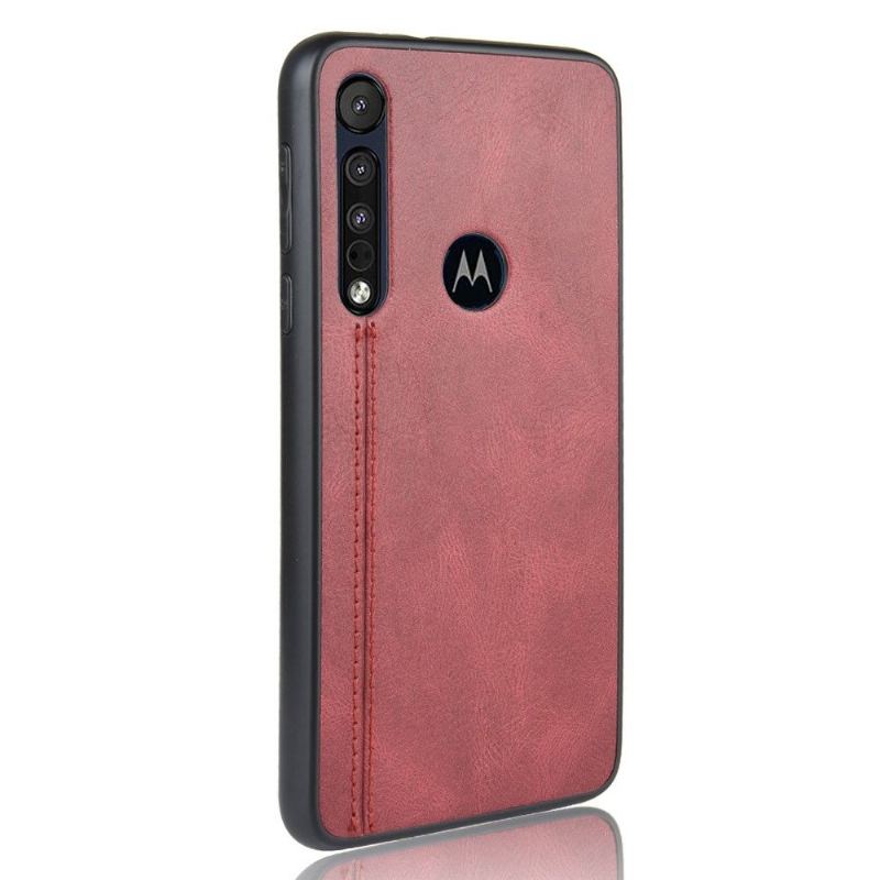 Etui do Motorola Moto G8 Plus Anti-fall Efekt Skóry