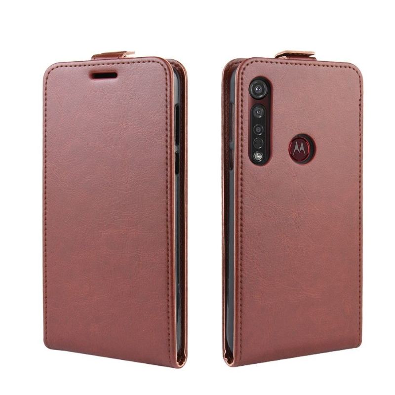 Etui do Motorola Moto G8 Plus Etui Folio Ze Sztucznej Skóry W Pionie