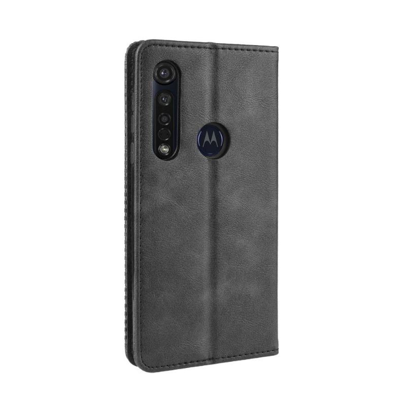 Etui do Motorola Moto G8 Plus Obrzeża Cirénius Style Skóra