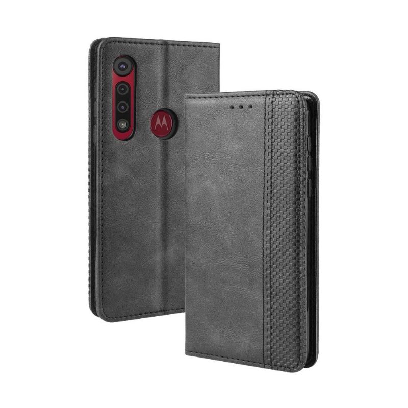 Etui do Motorola Moto G8 Plus Obrzeża Cirénius Style Skóra