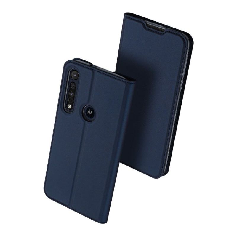 Obudowa Etui Na Telefon do Motorola Moto G8 Plus Satin Effect Card Holder