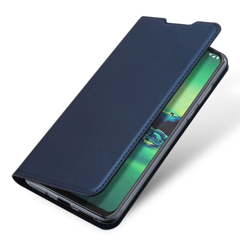 Obudowa Etui Na Telefon do Motorola Moto G8 Plus Satin Effect Card Holder