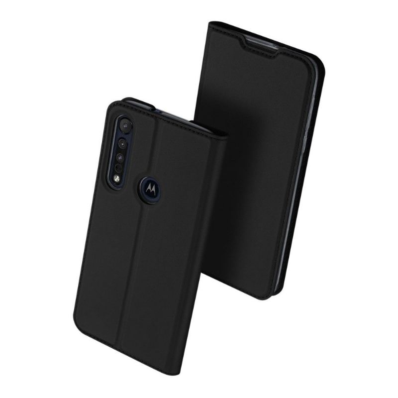 Obudowa Etui Na Telefon do Motorola Moto G8 Plus Satin Effect Card Holder