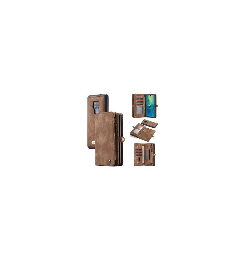 Futerały Etui Folio do Huawei Mate 20 Portfel Brown