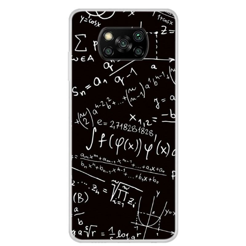 Etui do Poco X3 / X3 Pro / X3 NFC Anti-fall Wzory Matematyczne