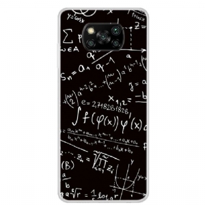 Etui do Poco X3 / X3 Pro / X3 NFC Anti-fall Wzory Matematyczne