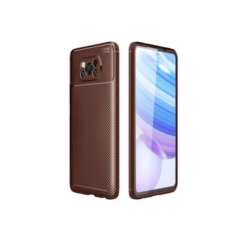 Etui do Poco X3 / X3 Pro / X3 NFC Classic Efekt Włókna Węglowego