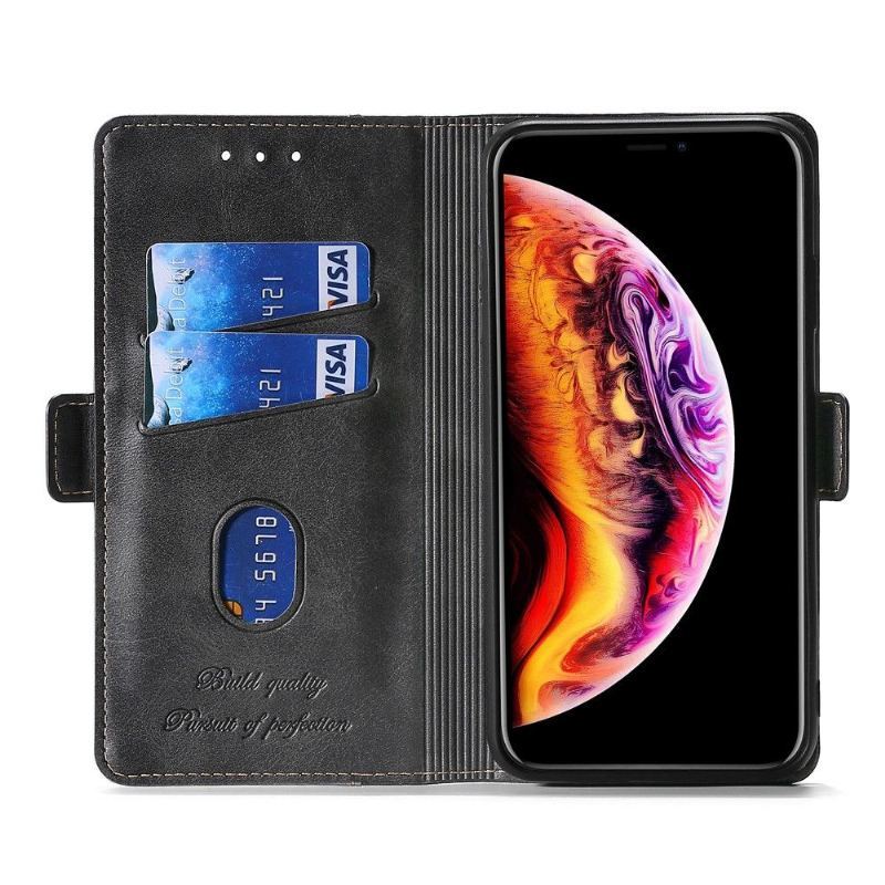 Etui Folio do Poco X3 / X3 Pro / X3 NFC Keyunfei Dwukolorowa Sztuczna Skóra