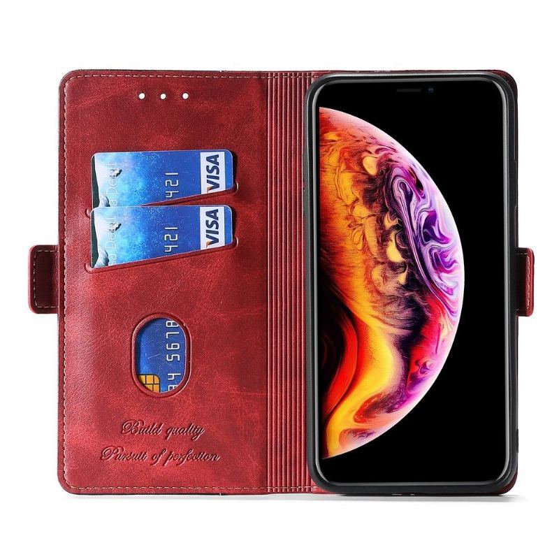 Etui Folio do Poco X3 / X3 Pro / X3 NFC Keyunfei Dwukolorowa Sztuczna Skóra