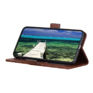 Etui do Asus Zenfone 8 Flip Portfel Etui Folio Matowa Powłoka Skórzana