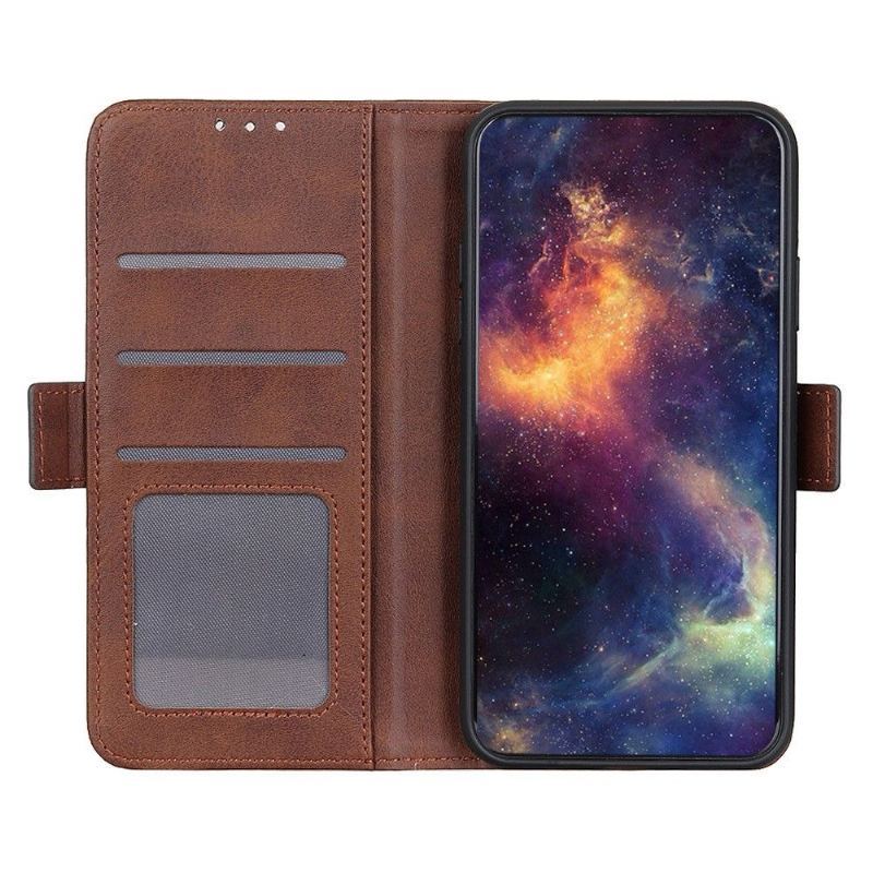 Etui do Asus Zenfone 8 Flip Portfel Etui Folio Matowa Powłoka Skórzana