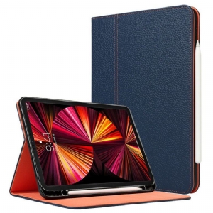 Case do iPad Pro 11" (2022) Prawdziwa Skóra Litchi