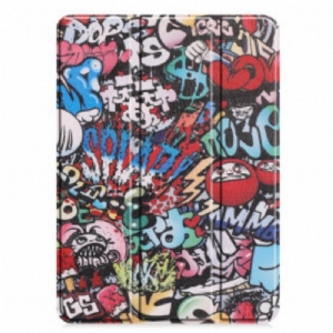 Etui Na Telefon do iPad Pro 11" (2022) Uchwyt Na Długopis Graffiti