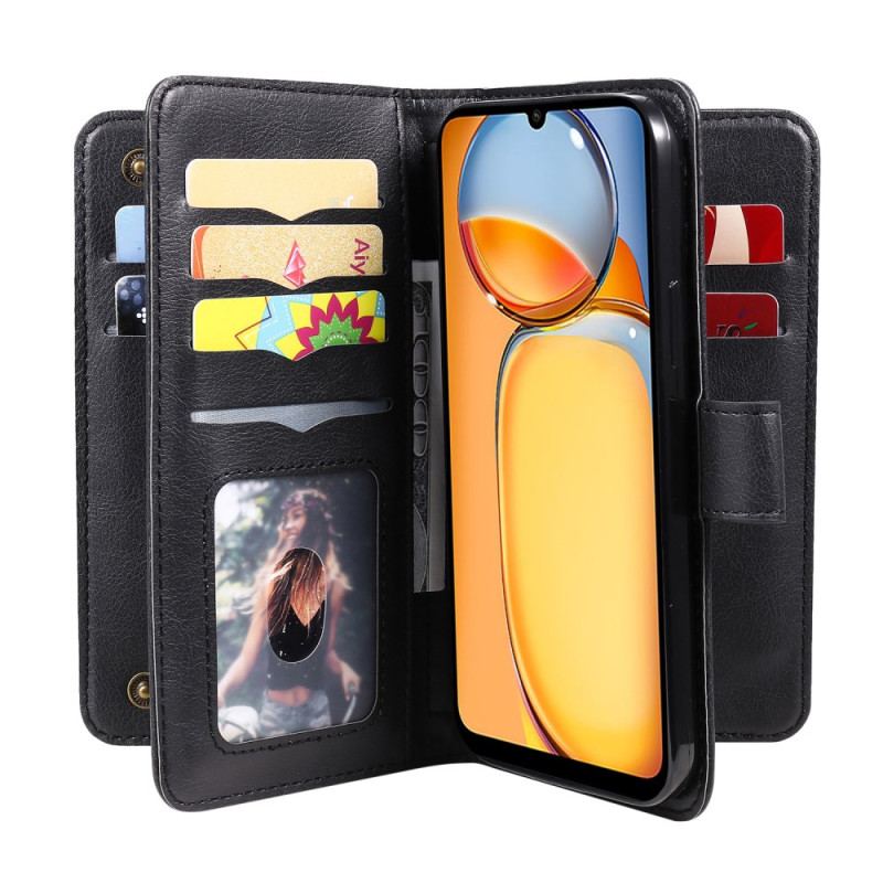 Etui Folio Poco C65 10 Posiadaczy Kart Etui Ochronne