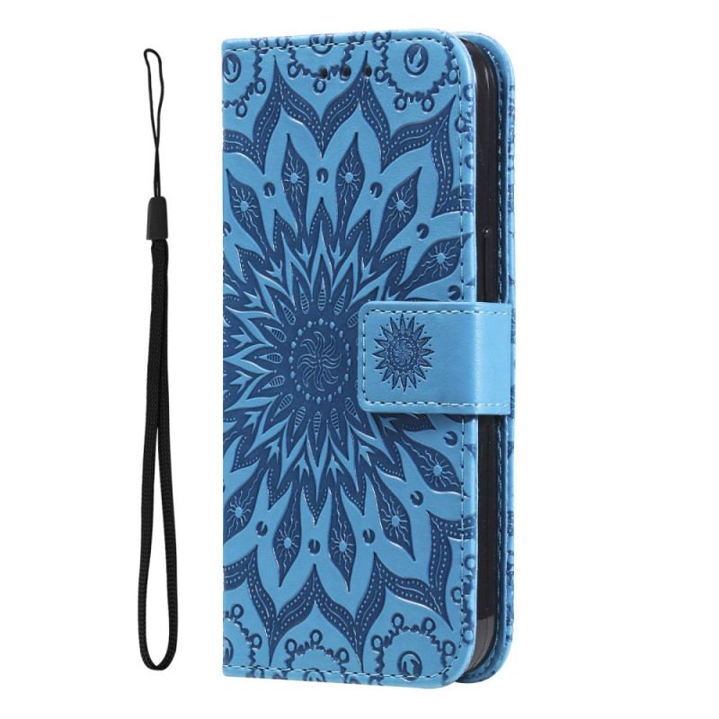 Etui Folio Poco C65 Jasna Mandala Z Paskiem