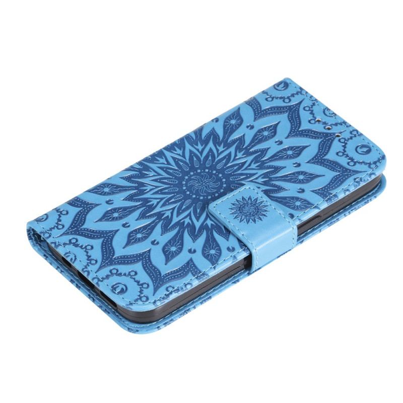 Etui Folio Poco C65 Jasna Mandala Z Paskiem