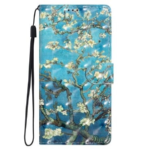 Etui Folio Poco C65 Kwiaty Moreli Z Paskiem Etui Ochronne