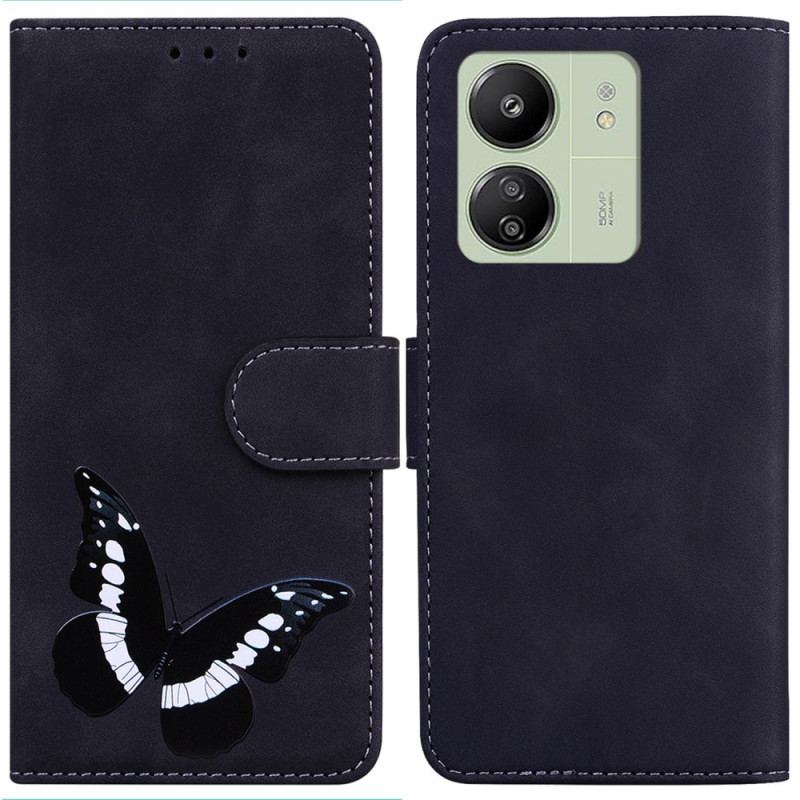 Etui Folio Poco C65 Motyl Etui Ochronne