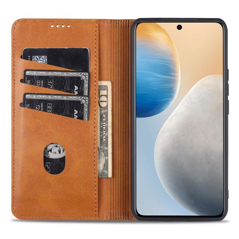 Etui do Vivo X60 Pro Anti-fall Portfel Azns Sztuczna Skóra