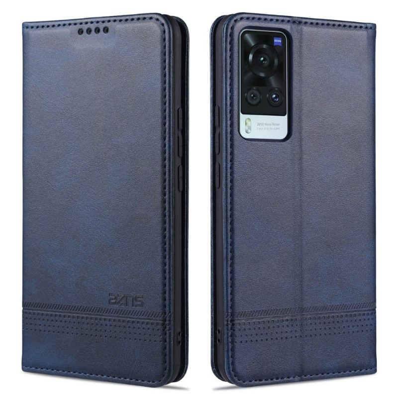 Etui do Vivo X60 Pro Anti-fall Portfel Azns Sztuczna Skóra