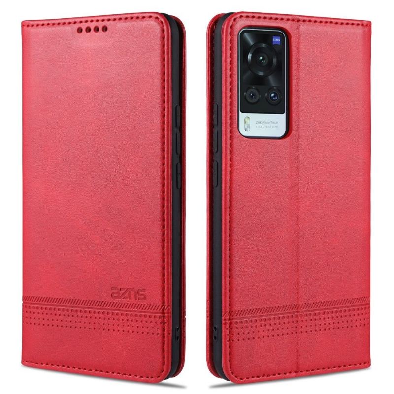 Etui do Vivo X60 Pro Anti-fall Portfel Azns Sztuczna Skóra