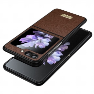 Etui Samsung Galaxy Z Flip 6 Tekstura Liczi Sulada