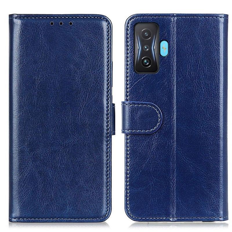 Case do Poco F4 GT Biznes Etui Folio Faux Leather Folio Stand Funkcja