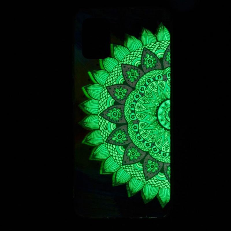 Etui do Xiaomi Redmi Note 11 Pro Plus 5G Anti-fall Fluorescencyjna Kolorowa Mandala