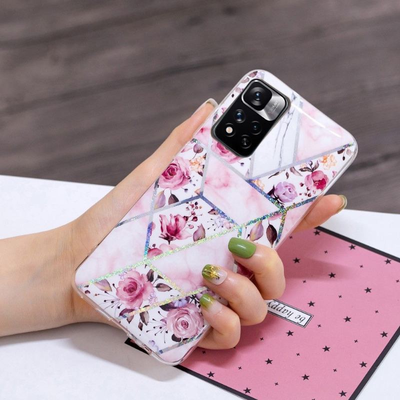 Etui do Xiaomi Redmi Note 11 Pro Plus 5G Anti-fall Romance Chic