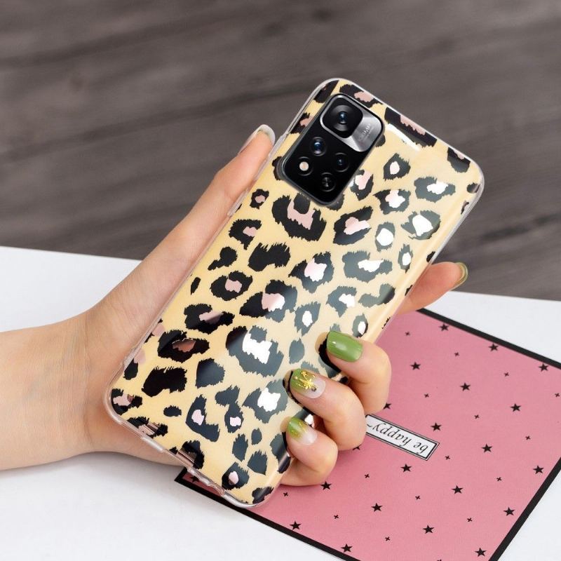 Etui do Xiaomi Redmi Note 11 Pro Plus 5G Biznes Leopard