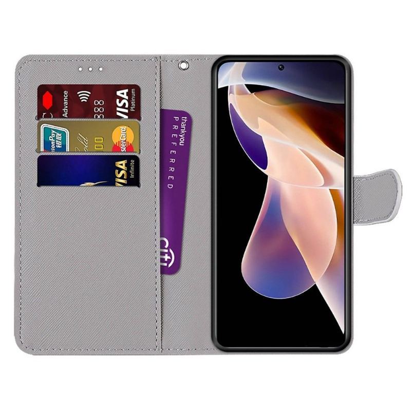 Etui Folio do Xiaomi Redmi Note 11 Pro Plus 5G Makaroniki