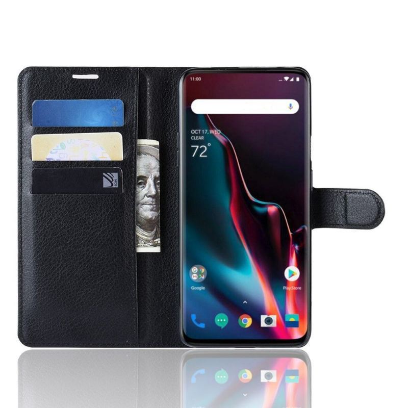 Case do OnePlus 7 Pro Skórzane Etui Na Karty W Stylu