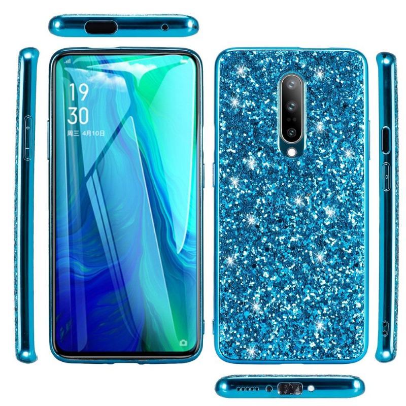 Etui do OnePlus 7 Pro Anti-fall Brokat Glamour