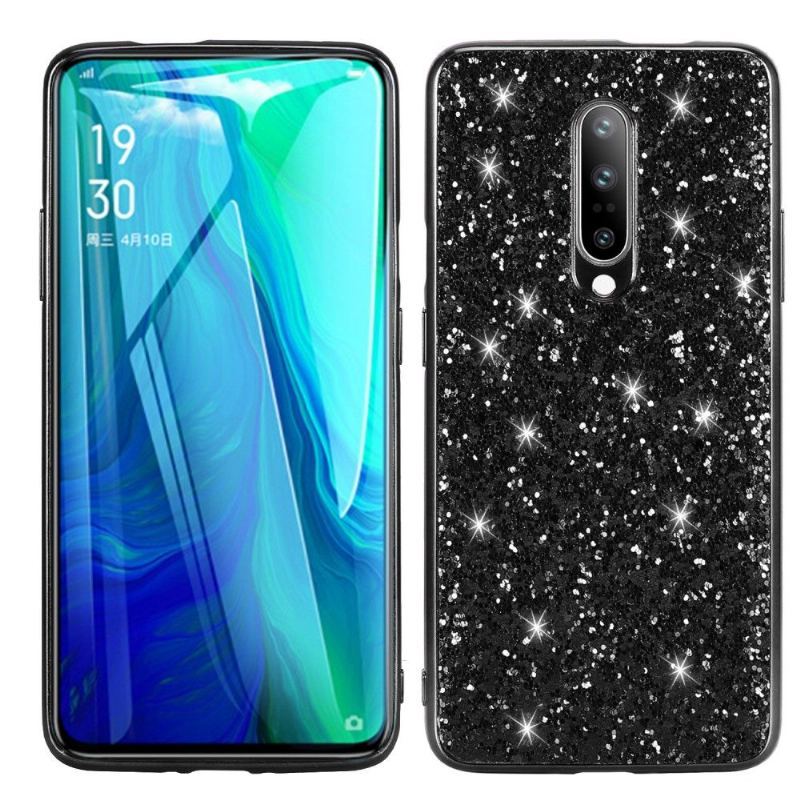 Etui do OnePlus 7 Pro Anti-fall Brokat Glamour