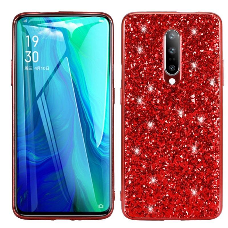 Etui do OnePlus 7 Pro Anti-fall Brokat Glamour