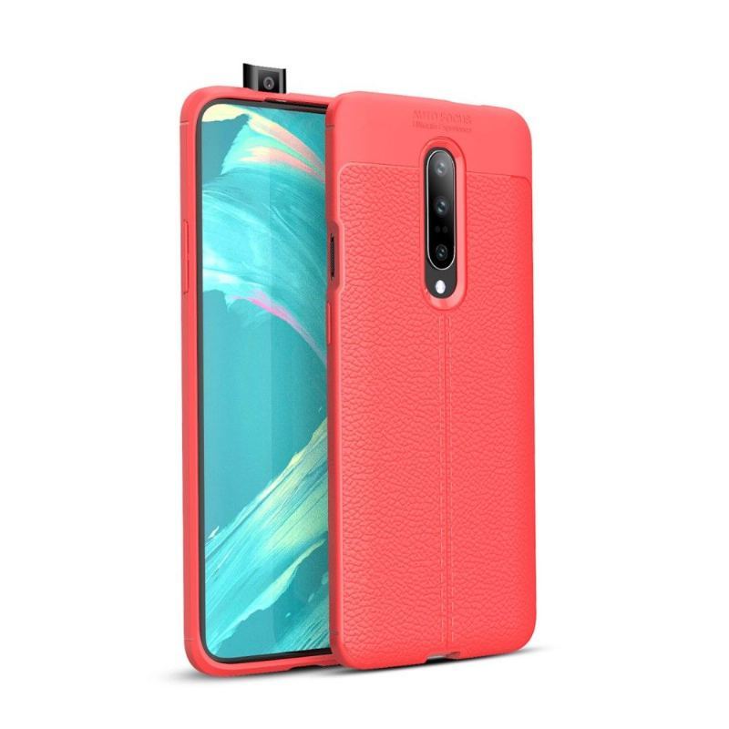 Etui do OnePlus 7 Pro Biznes Żel Wykończeniowy Ze Sztucznej Skóry