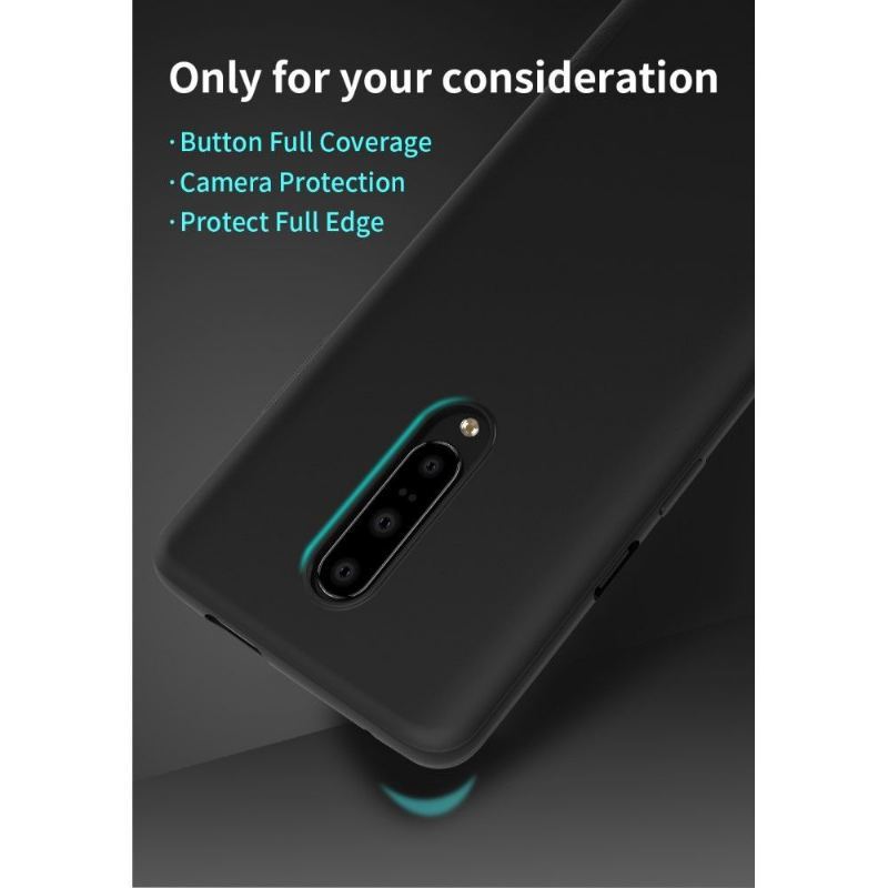 Etui do OnePlus 7 Pro Biznes Ultra Cienka Powłoka Matowa - Czarna