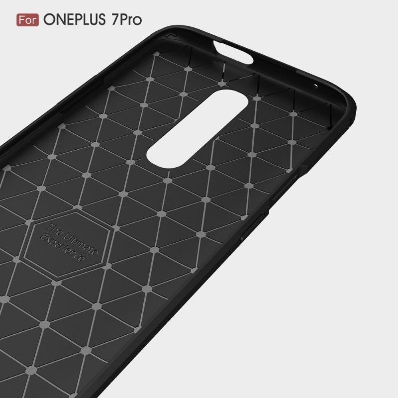 Etui do OnePlus 7 Pro Classic Carbon Brushed Gel