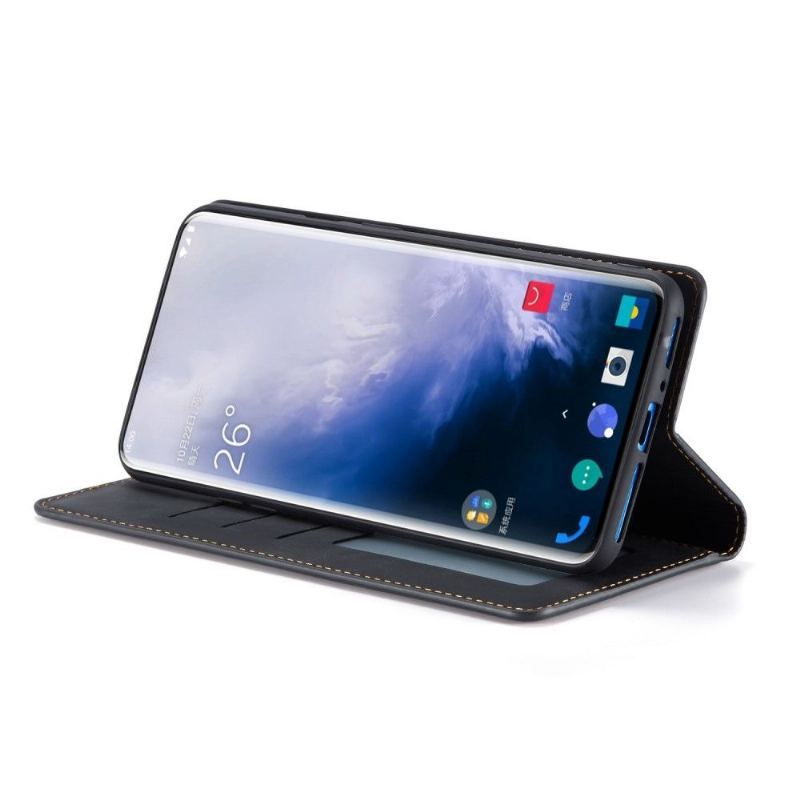 Etui Folio do OnePlus 7 Pro Forwenw Mat Faux Leather