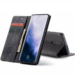 Etui Folio do OnePlus 7 Pro Obrzeża Golias Sztuczna Skóra