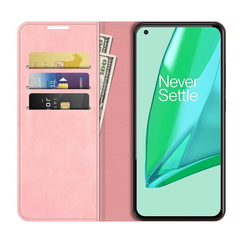 Etui do OnePlus 9 Pro Faux Skórzany Stojak Funkcyjny