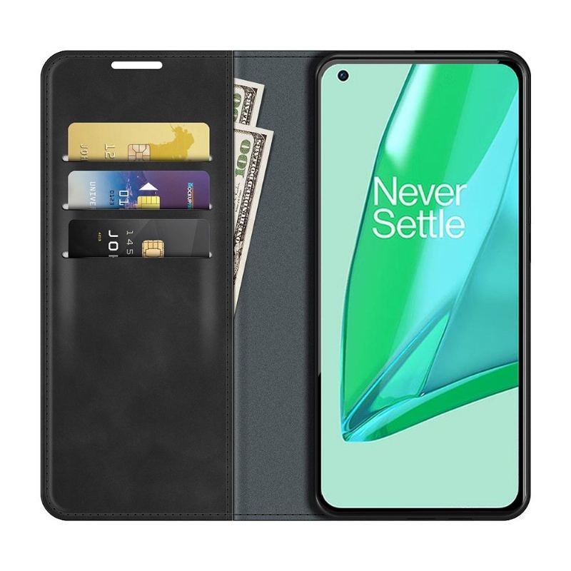 Etui do OnePlus 9 Pro Faux Skórzany Stojak Funkcyjny