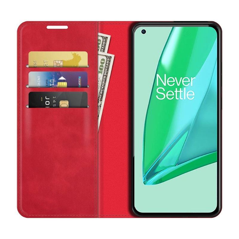 Etui do OnePlus 9 Pro Faux Skórzany Stojak Funkcyjny