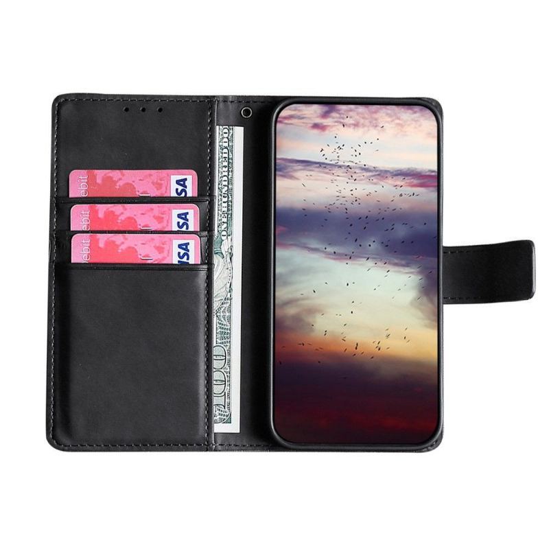 Etui Folio do OnePlus 9 Pro Anafaux Crocodile Leather