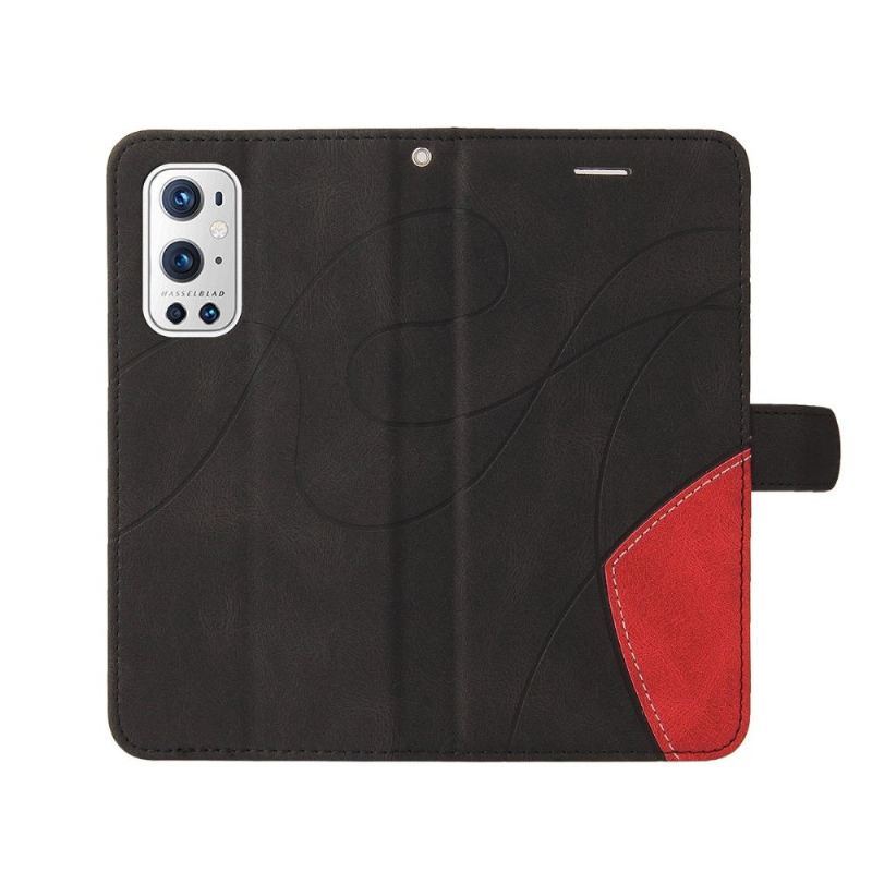 Etui Folio do OnePlus 9 Pro Bicolor Artystyczny