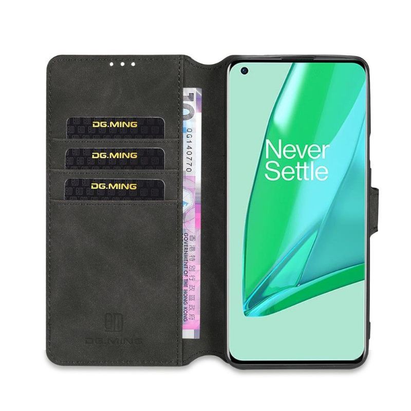 Etui Folio do OnePlus 9 Pro Classic Dg Ming Styl Retro